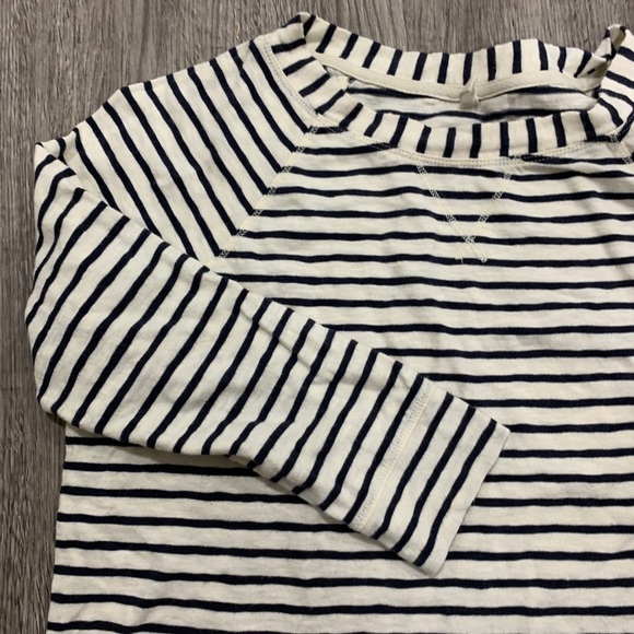 Lou & Grey Striped White Top - Picture 2 of 3